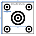 Drink'n'Darts Small Board Dimensions